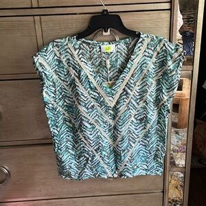 Solito amalfi aqua top, size XS, new